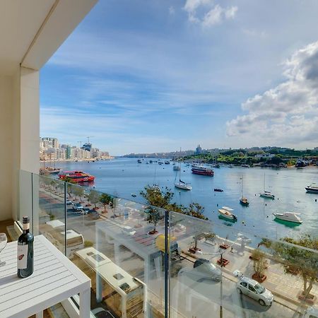 Superlative Apartment With Valletta And Harbour Views Sliema Exterior foto